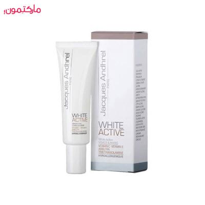 کرم ضد لک و روشن کننده پوست ژاک آندرل مدل White Active حجم 30 میلی لیتر